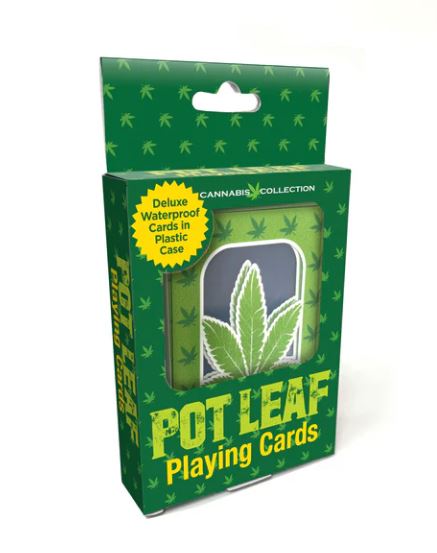 POT LEAF WATERPROOF PLAYING CARDS