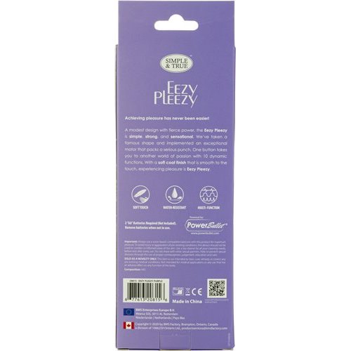 POWERBULLET EEZY PLEEZY 7IN VIBE PURPLE - BMS20815