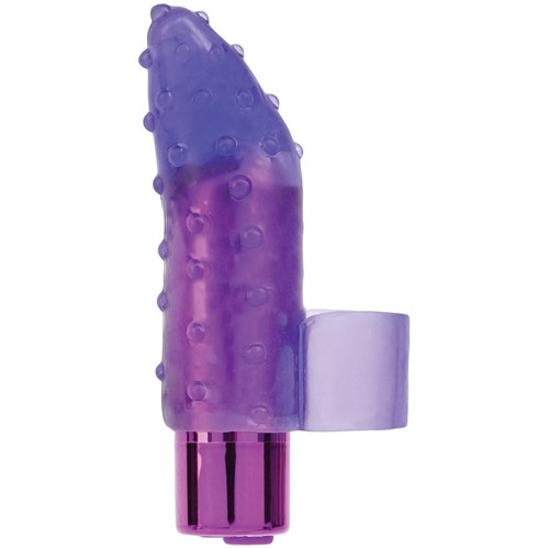 PowerBullet Frisky Fingers Rechargeable-Purple 2.5