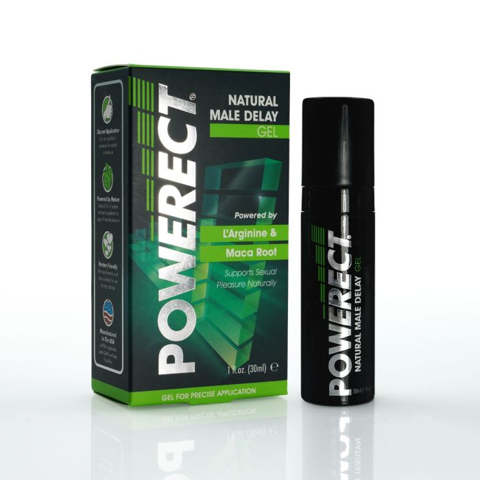 Powerect Natural Delay Gel \/ Serum 30ml (fragrance free) - PWNDSER30FF