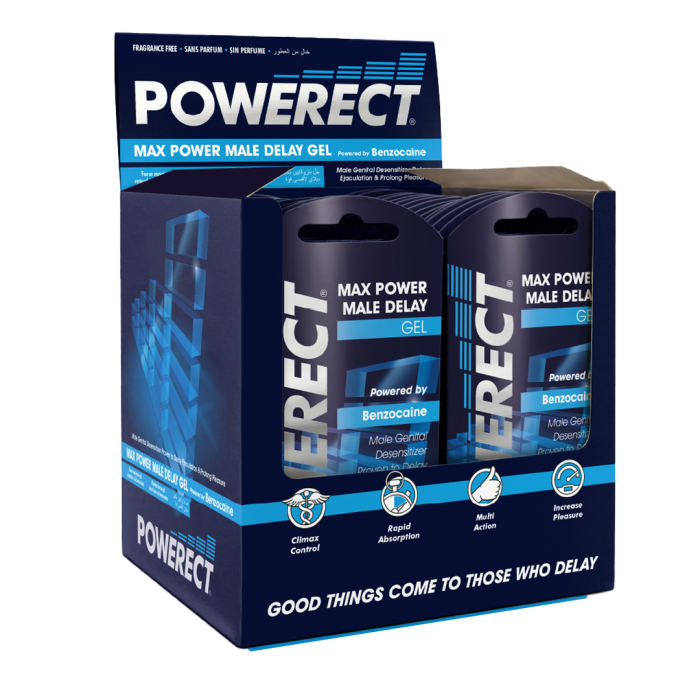 Powerect Benzocaine Delay Serum Foil 3ml (with POS) - PWBDSPOS