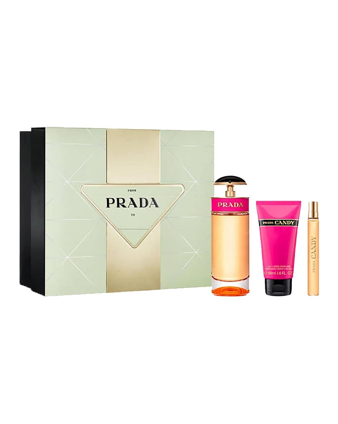 PRADA CANDY 3PC SET, WOMEN'S GIFT SET, EDP-Pinkfoxxx
