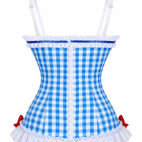 Lavish Yellow Brick Road Corset Bustier Corset with Underwire Cups