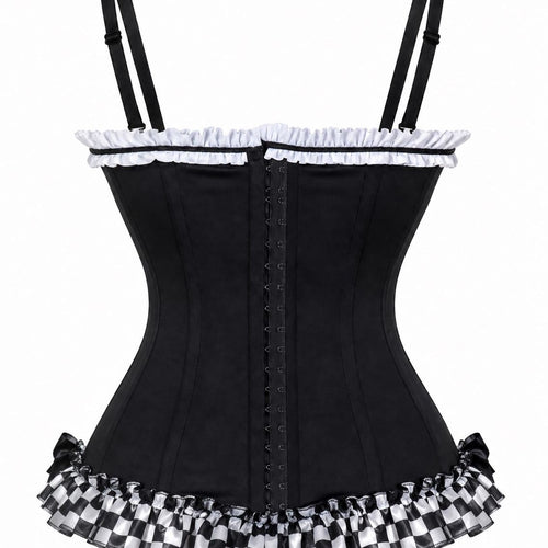Lavish Down The Rabbit Hole Bustier Corset with Underwire Cups