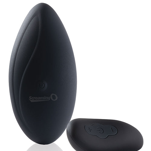 PREMIUM ERGONOMIC VIBRATING PANTY SET W/ REMOTE - SCRAEPBL