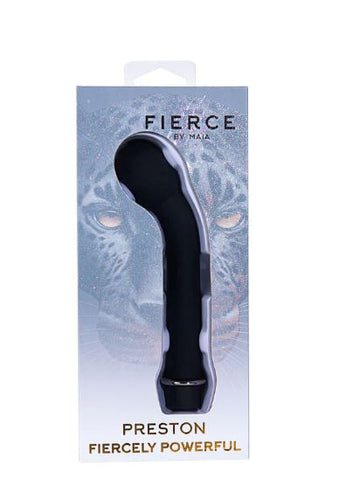 PRESTON SILICONE G-SPOT VIBE BLACK - MTMA2404BLACK