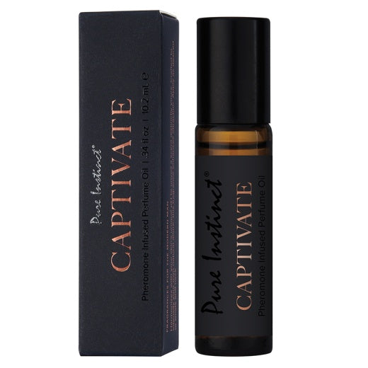 PURE INSTINCT PHEROMONE PERFUME OIL CAPTIVATE .34 OZ