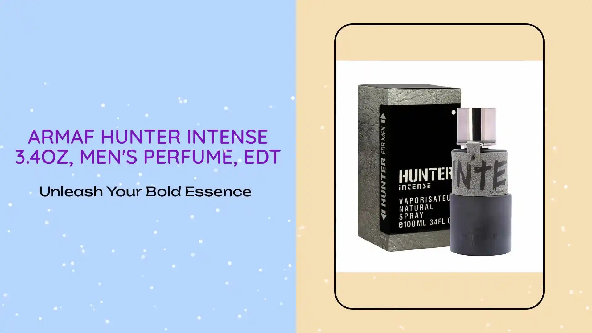 ARMAF HUNTER INTENSE 3.4OZ, MEN&#039;S PERFUME, EDT by@Outfy