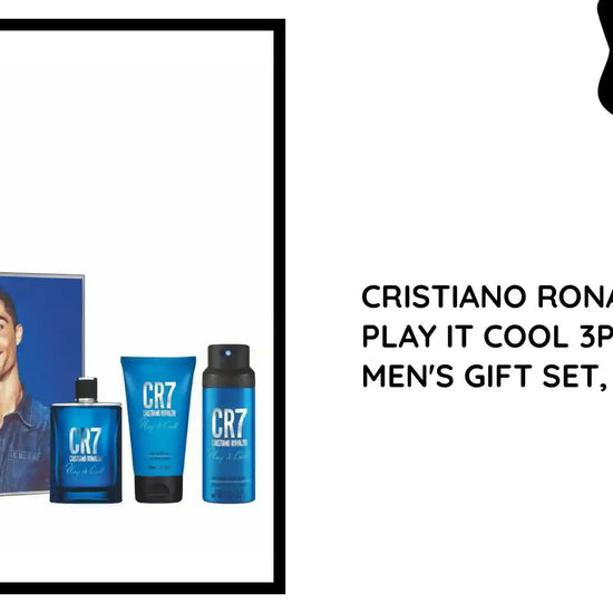 CRISTIANO RONALDO CR7 PLAY IT COOL 3PC SET, MEN'S GIFT SET, EDT by@Outfy