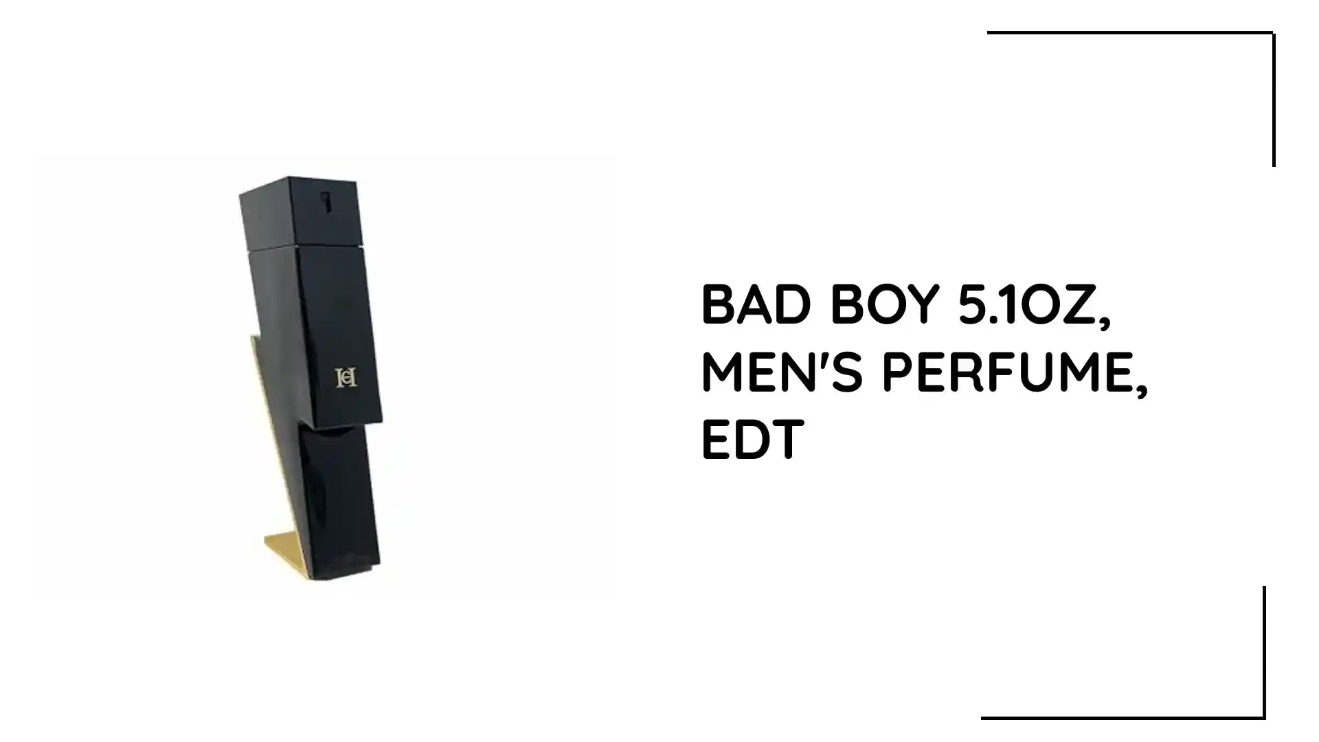 BAD BOY 5.1OZ, MEN&#039;S PERFUME, EDT by@Outfy