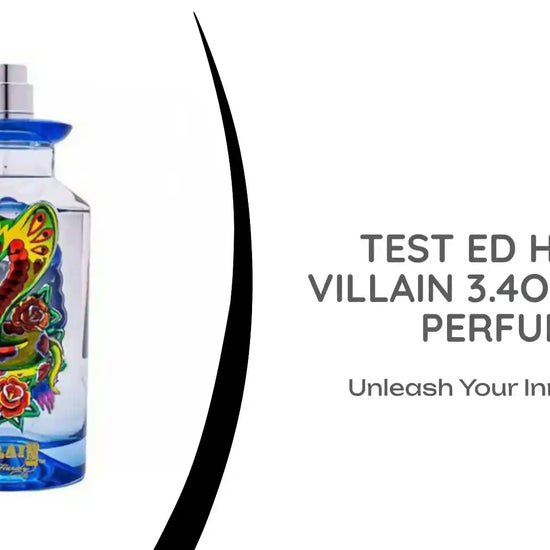 TEST ED HARDY VILLAIN 3.4OZ, MEN&#039;S PERFUME by@Outfy