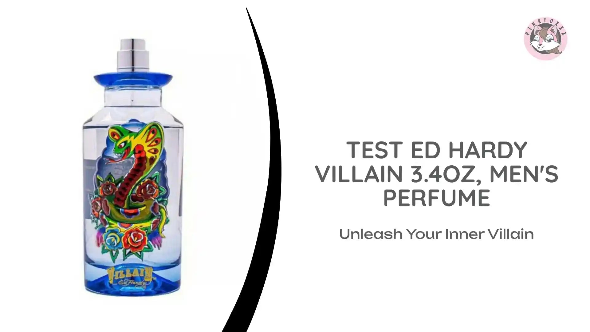 TEST ED HARDY VILLAIN 3.4OZ, MEN&#039;S PERFUME by@Outfy