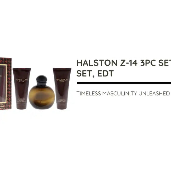HALSTON Z-14 3PC SET, MEN'S GIFT SET, EDT by@Outfy