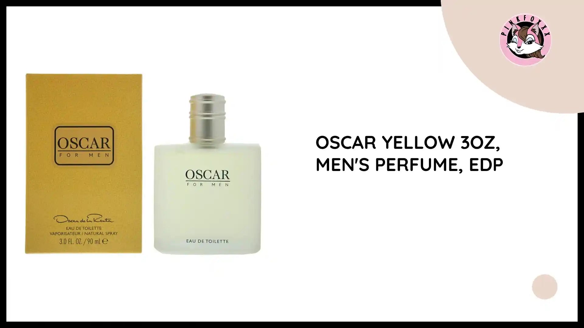 OSCAR YELLOW 3OZ, MEN&#039;S PERFUME, EDP by@Outfy
