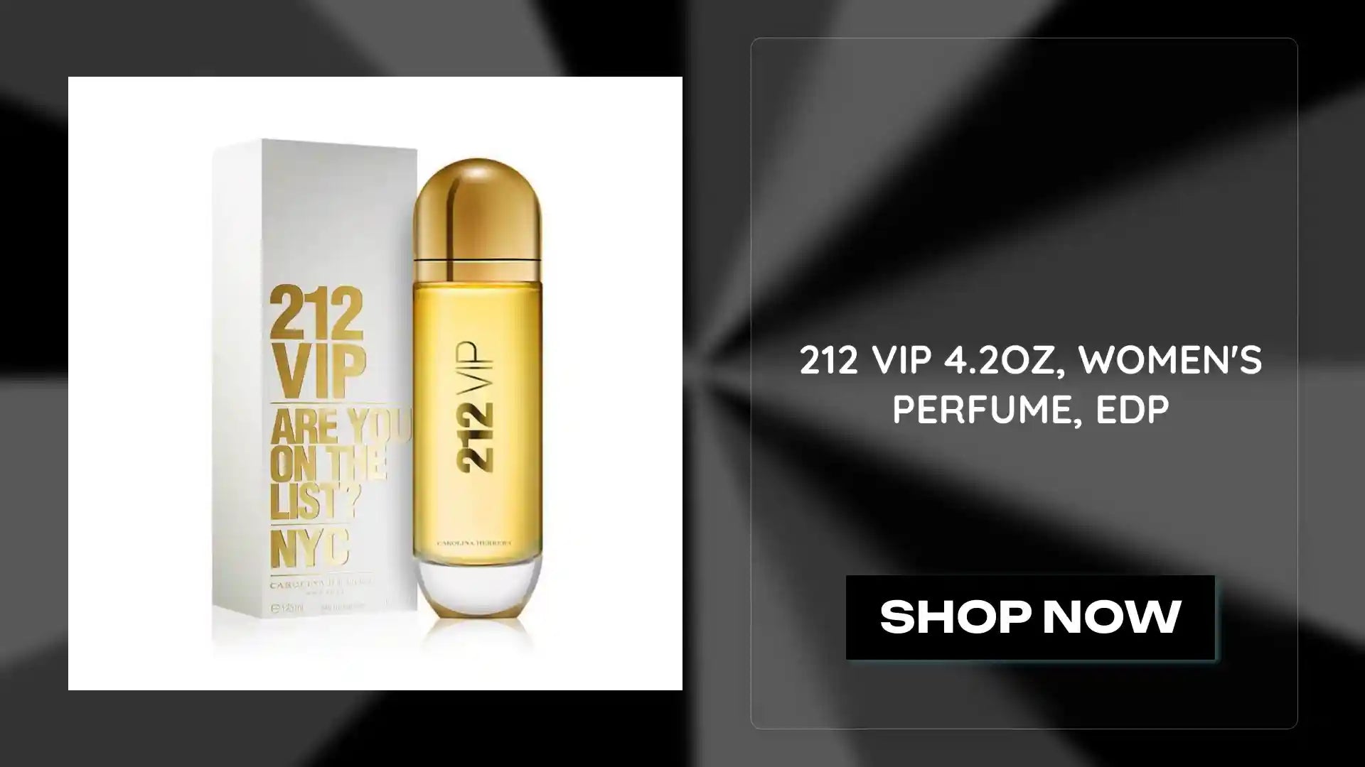 212 VIP 4.2OZ, WOMEN&#039;S PERFUME, EDP by@Outfy