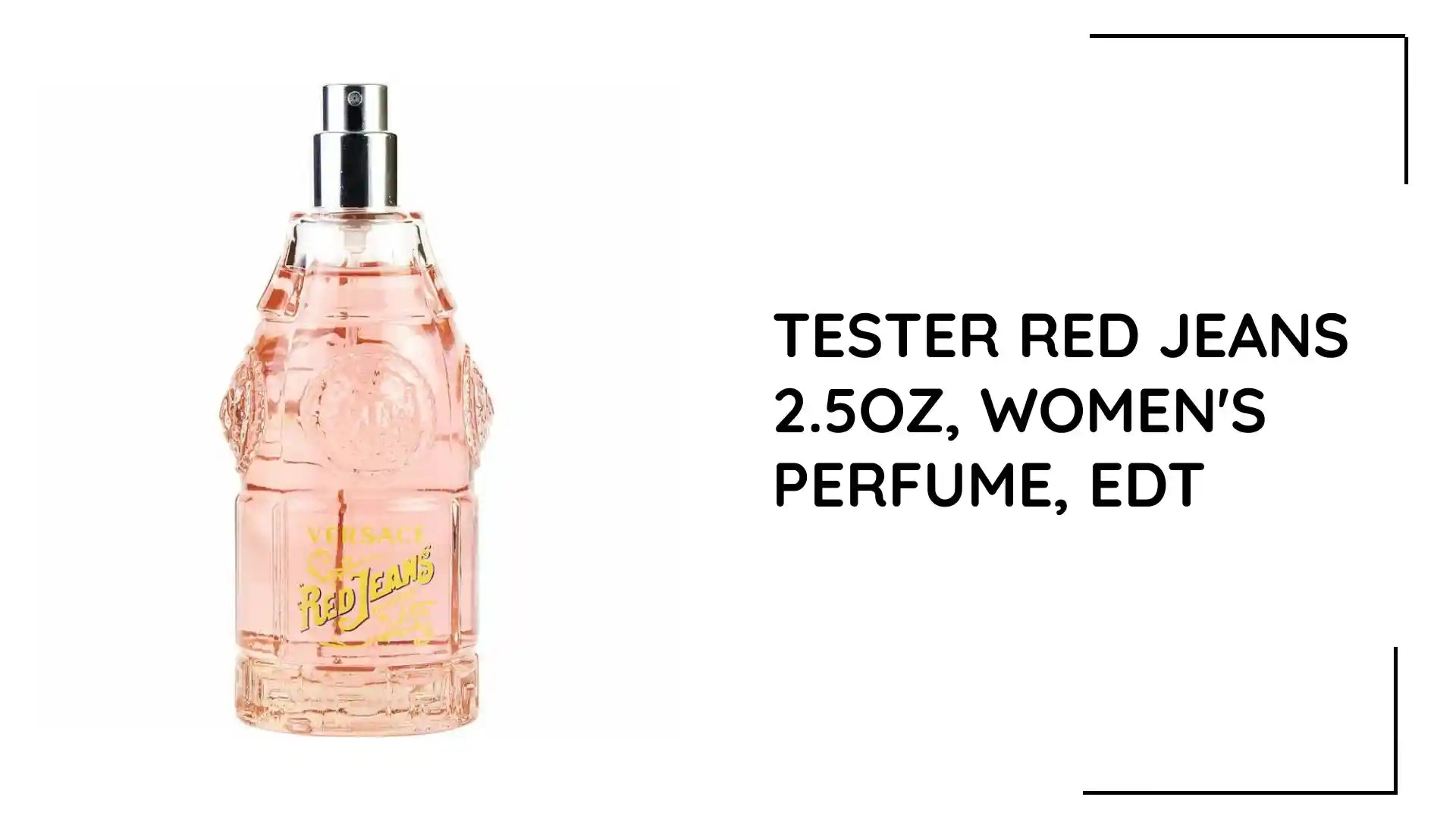 TESTER RED JEANS 2.5OZ, WOMEN&#039;S PERFUME, EDT by@Outfy