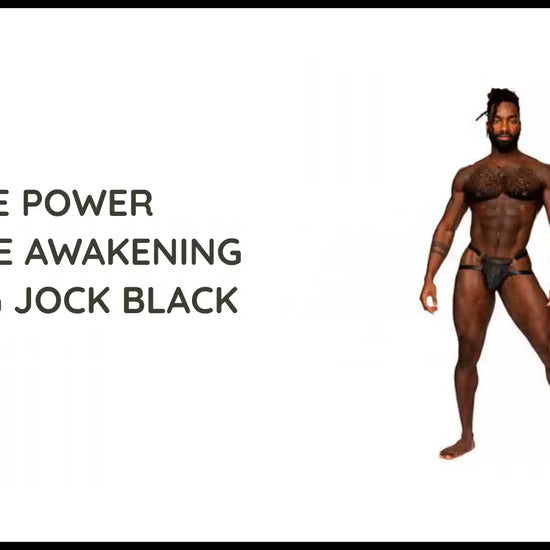 Male Power Rude Awakening Ring Jock Black S/M by@Outfy