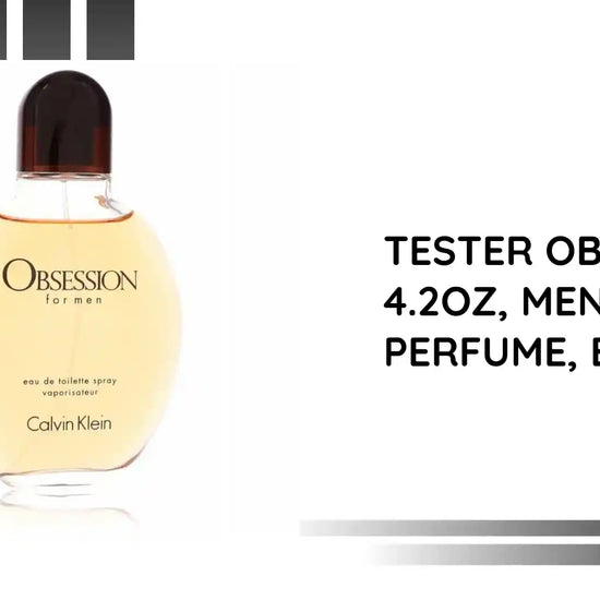 TESTER OBSESSION 4.2OZ, MEN&#039;S PERFUME, EDT by@Outfy