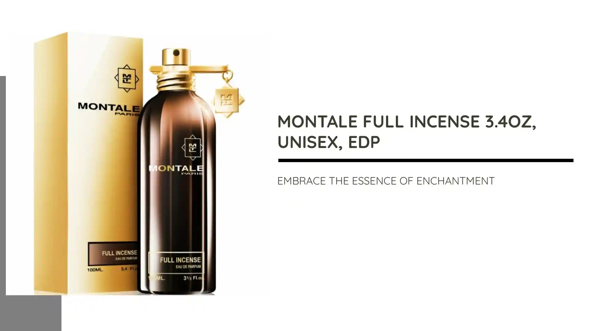 MONTALE FULL INCENSE 3.4OZ, UNISEX, EDP by@Outfy
