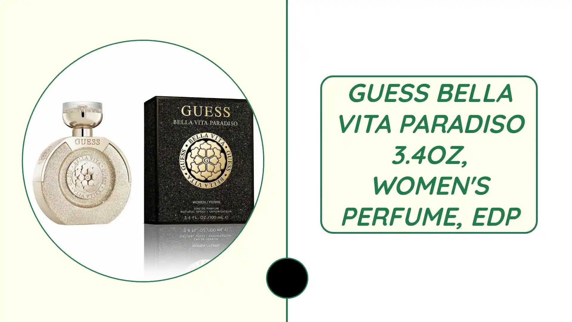 GUESS BELLA VITA PARADISO 3.4OZ, WOMEN&#039;S PERFUME, EDP by@Outfy