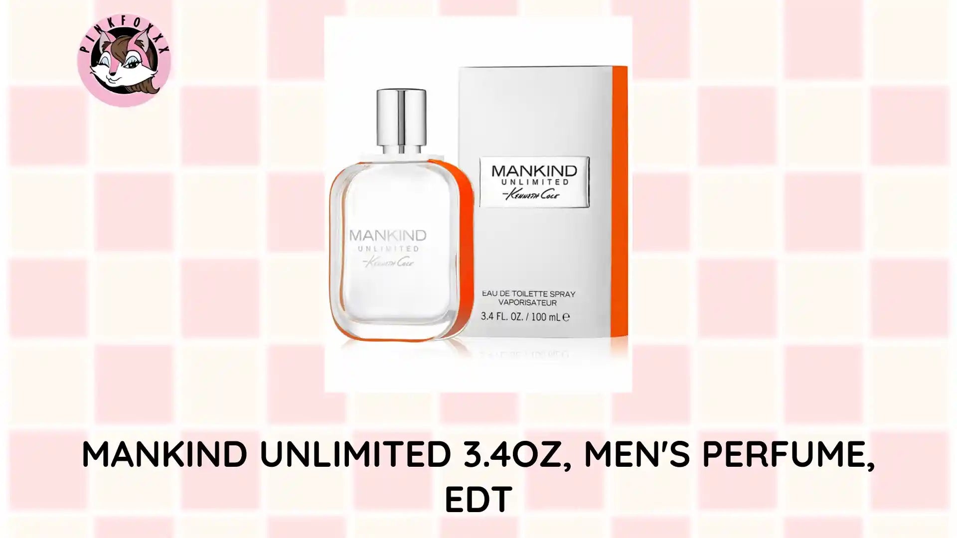 MANKIND UNLIMITED 3.4OZ, MEN&#039;S PERFUME, EDT by@Outfy