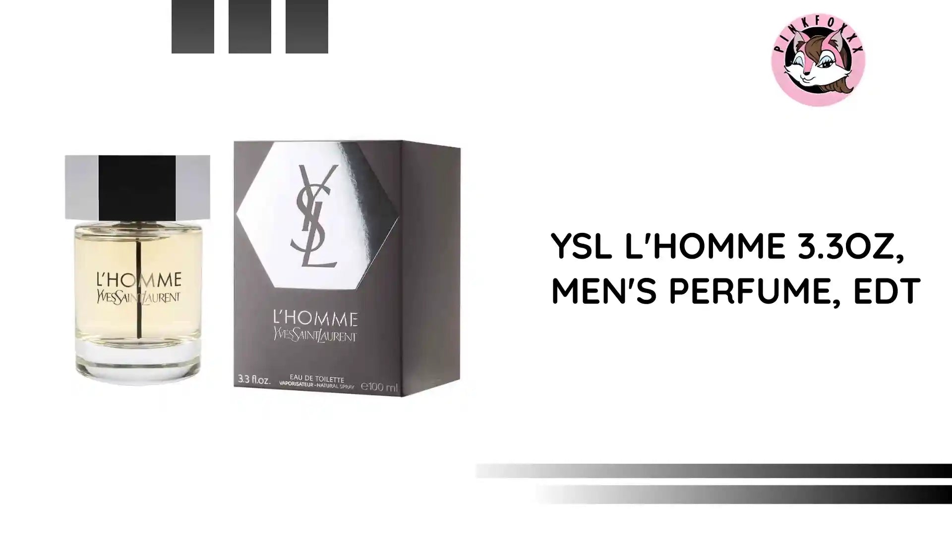 YSL L&#039;HOMME 3.3OZ, MEN&#039;S PERFUME, EDT by@Outfy