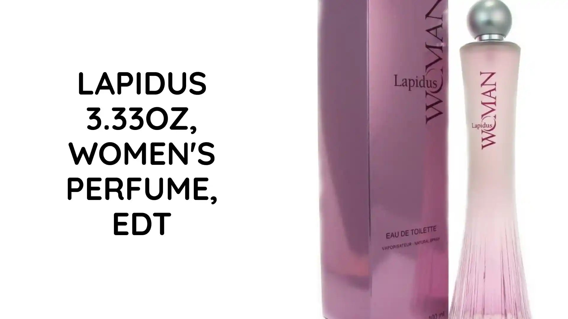 LAPIDUS 3.33OZ, WOMEN&#039;S PERFUME, EDT by@Outfy