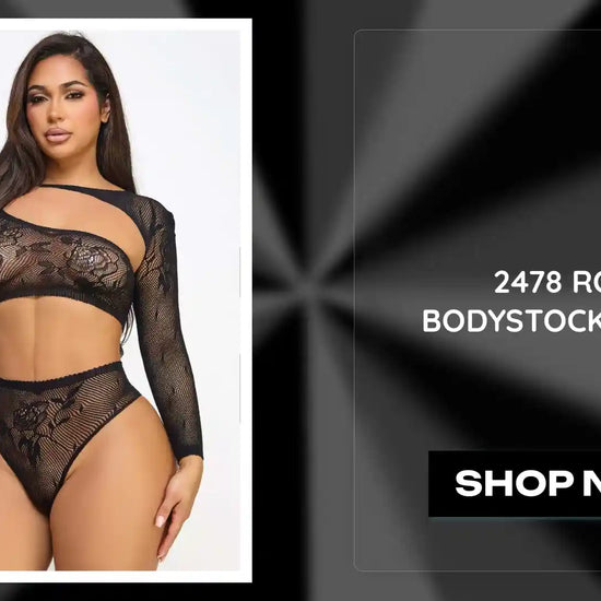 2478 Rose Bodystocking Set by@Outfy