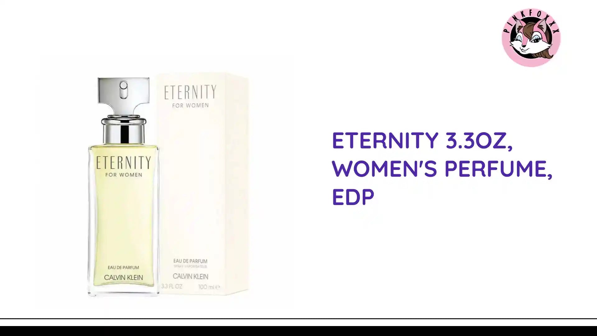 ETERNITY 3.3OZ, WOMEN&#039;S PERFUME, EDP by@Outfy