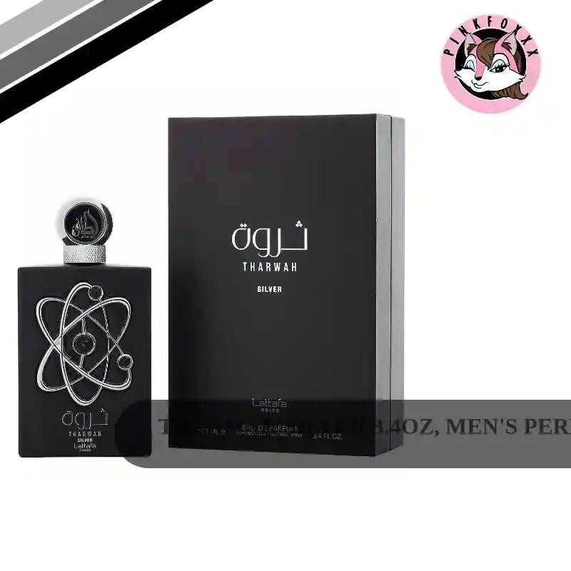 THARWAH SILVER 3.4OZ, MEN&#039;S PERFUME, EDP by@Outfy