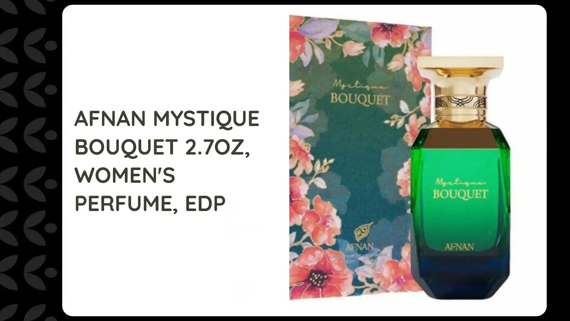 AFNAN MYSTIQUE BOUQUET 2.7OZ, WOMEN&#039;S PERFUME, EDP by@Outfy