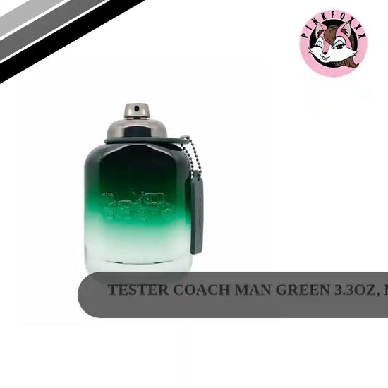 TESTER COACH MAN GREEN 3.3OZ, MEN&#039;S PERFUME, EDT by@Outfy