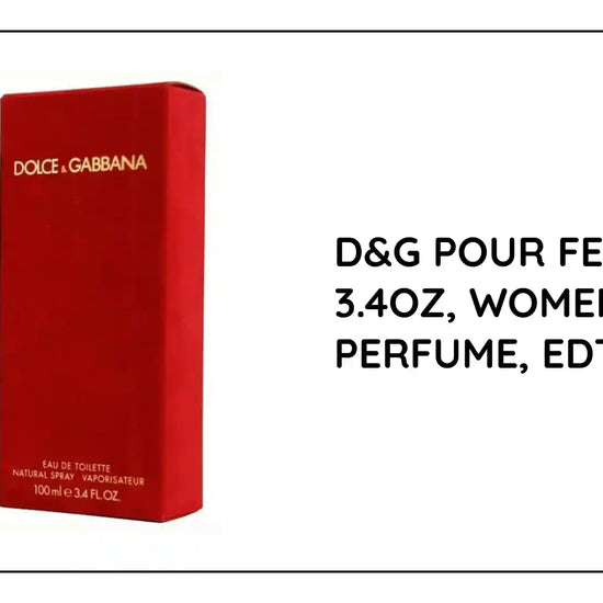 D&amp;G POUR FEMME 3.4OZ, WOMEN&#039;S PERFUME, EDT by@Outfy