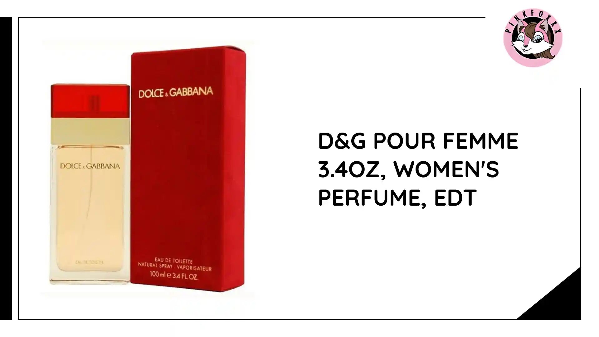D&amp;G POUR FEMME 3.4OZ, WOMEN&#039;S PERFUME, EDT by@Outfy