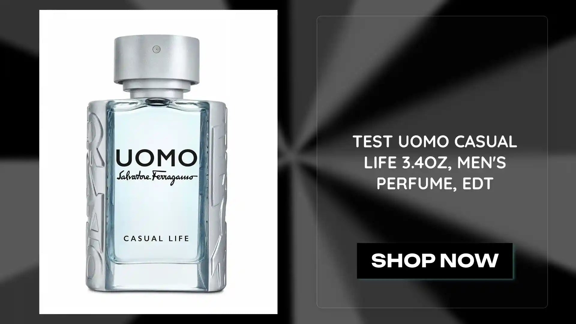 TEST UOMO CASUAL LIFE 3.4OZ, MEN&#039;S PERFUME, EDT by@Outfy