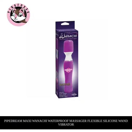Pipedream Maxi Wanachi Waterproof Massager Flexible Silicone Wand Vibrator by@Outfy