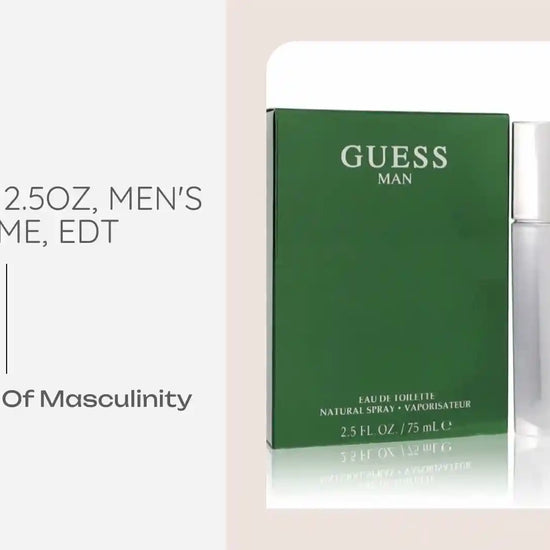 GUESS MAN 2.5OZ, MEN&#039;S PERFUME, EDT by@Outfy