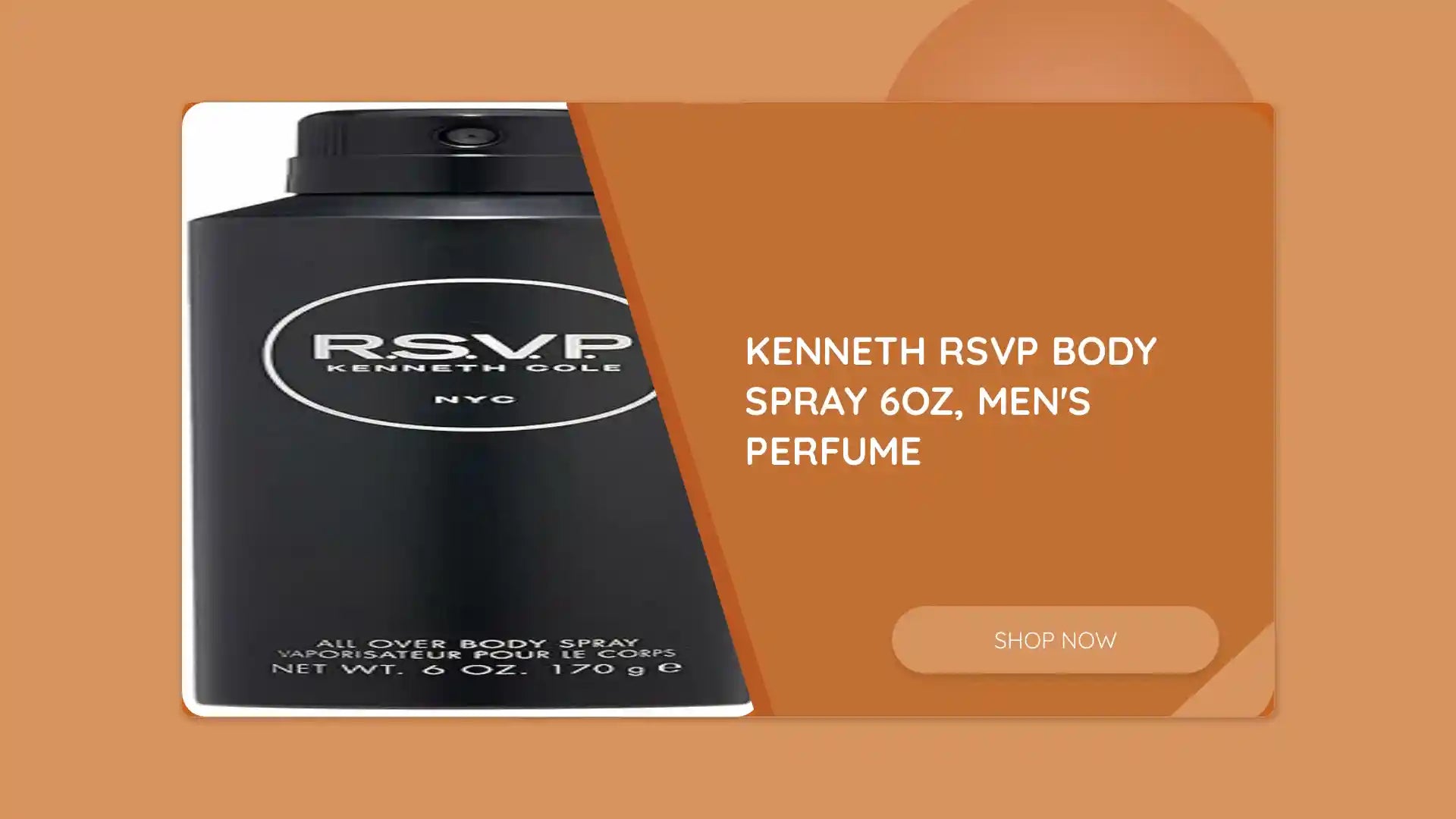 KENNETH RSVP BODY SPRAY 6OZ, MEN&#039;S PERFUME by@Outfy