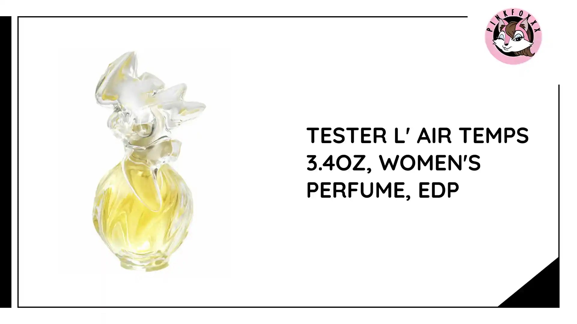 TESTER L&#039; AIR TEMPS 3.4OZ, WOMEN&#039;S PERFUME, EDP by@Outfy