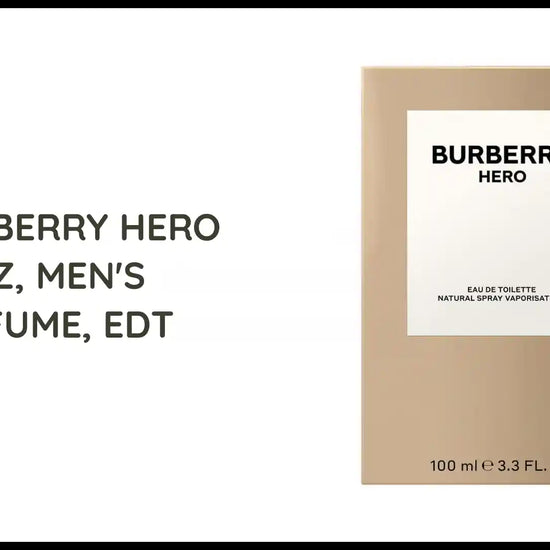 BURBERRY HERO 3.3OZ, MEN&#039;S PERFUME, EDT by@Outfy