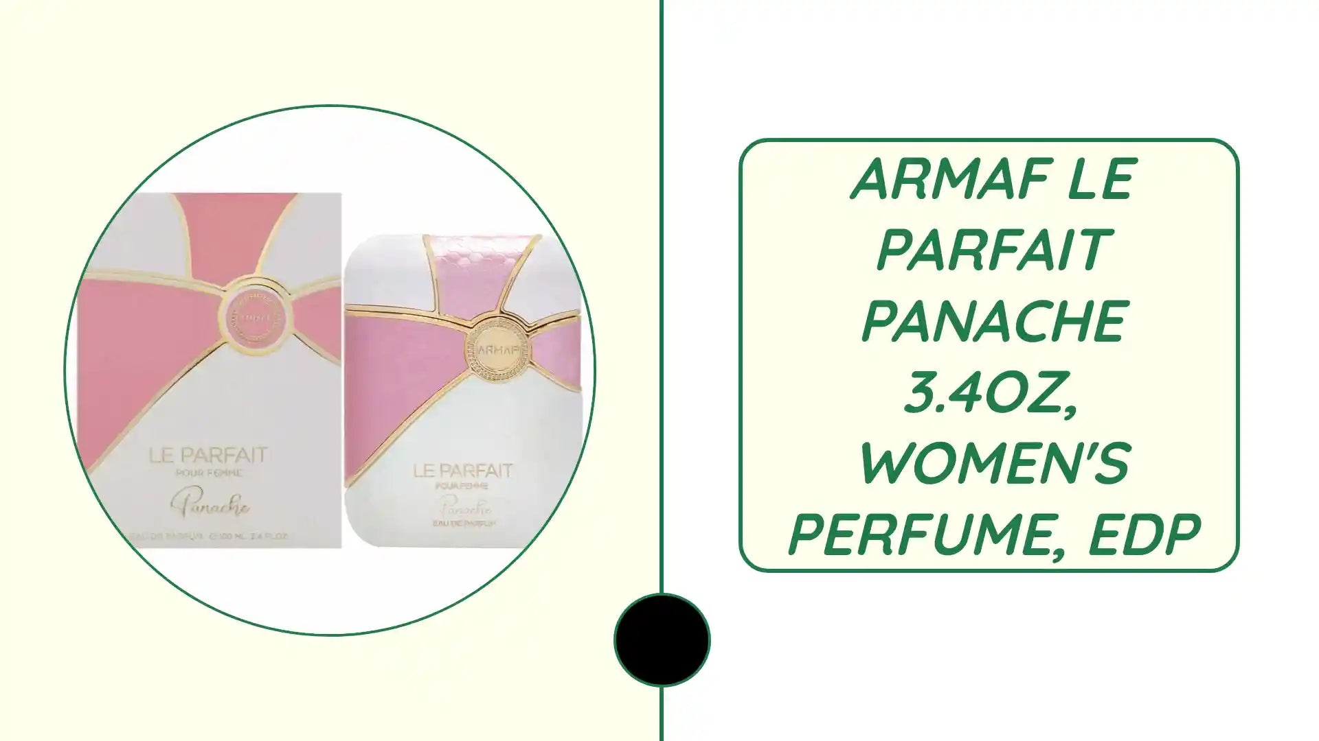 ARMAF LE PARFAIT PANACHE 3.4OZ, WOMEN&#039;S PERFUME, EDP by@Outfy