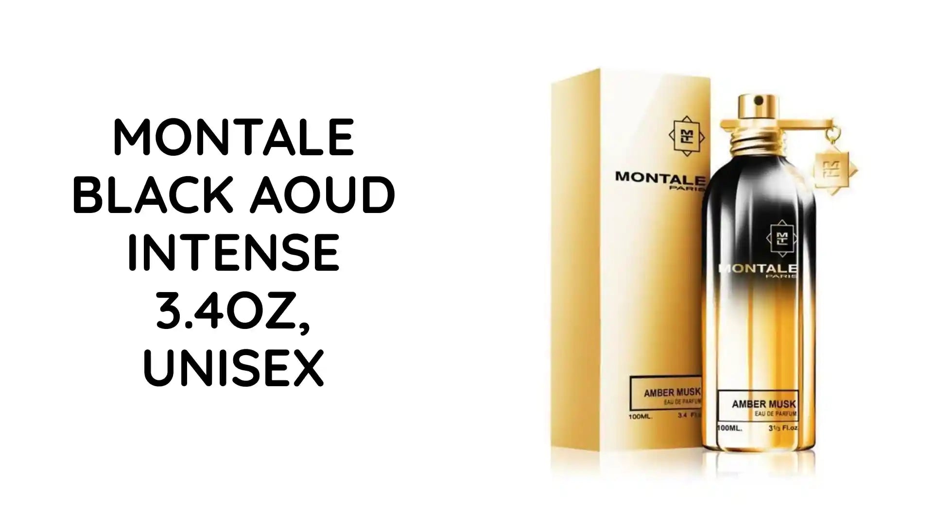 MONTALE BLACK AOUD INTENSE 3.4OZ, UNISEX by@Outfy