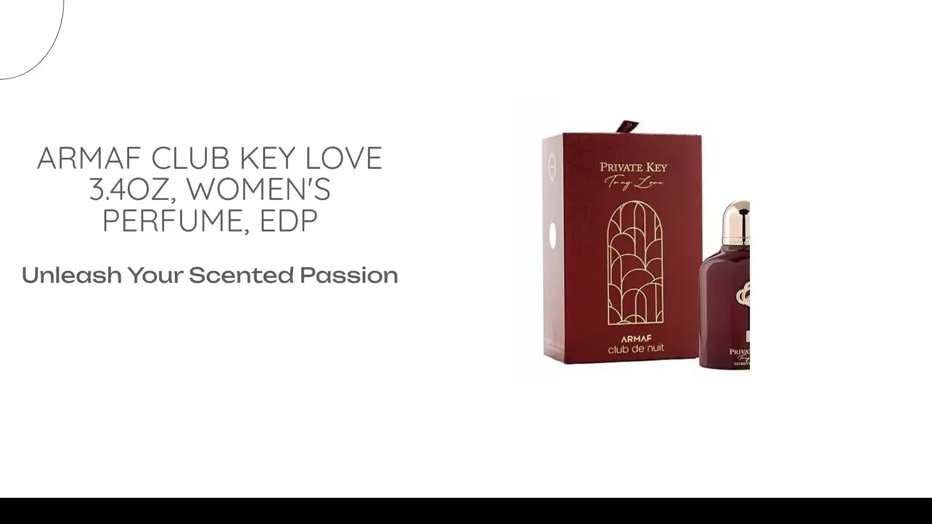 ARMAF CLUB KEY LOVE 3.4OZ, WOMEN&#039;S PERFUME, EDP by@Outfy