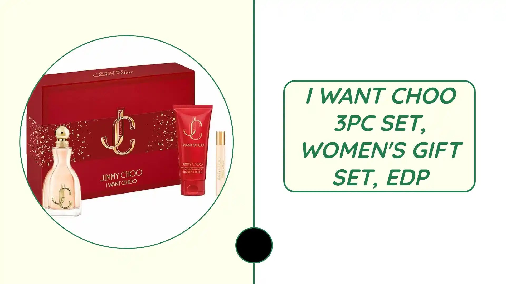 I WANT CHOO 3PC SET, WOMEN&#039;S GIFT SET, EDP by@Outfy
