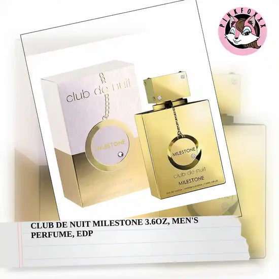 CLUB DE NUIT MILESTONE 3.6OZ, MEN&#039;S PERFUME, EDP by@Outfy