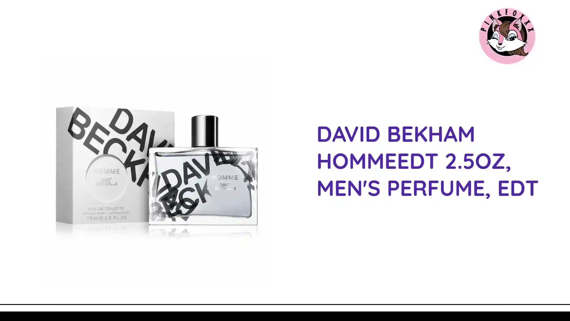 DAVID BEKHAM HOMMEEDT 2.5OZ, MEN&#039;S PERFUME, EDT by@Outfy