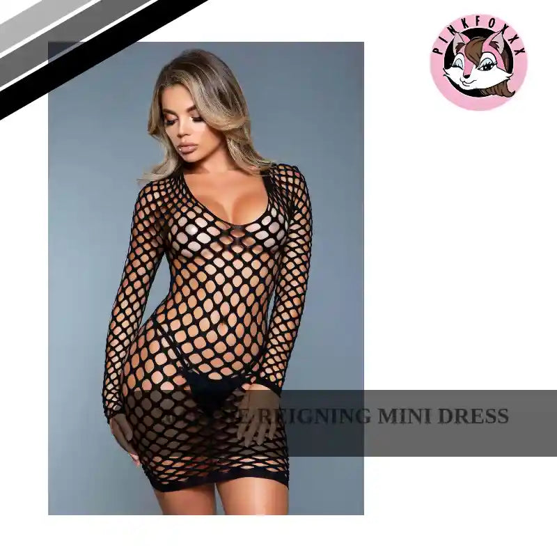 2045 The Reigning Mini Dress by@Outfy