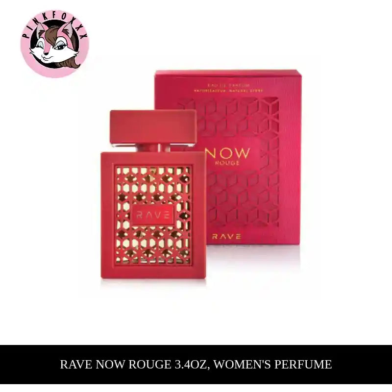 RAVE NOW ROUGE 3.4OZ, WOMEN&#039;S PERFUME by@Outfy