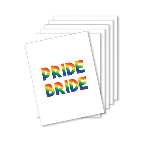 Pride Bride Naughty Greeting Card - Pac