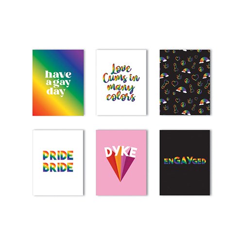 Pride Pack Naughty Greeting Card - Vari